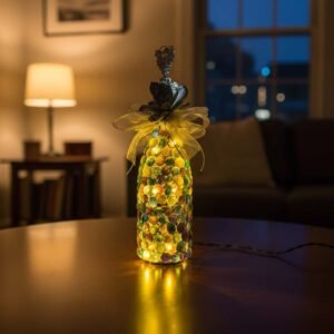 Anniston - Handmade Illuminated Bottle Light
